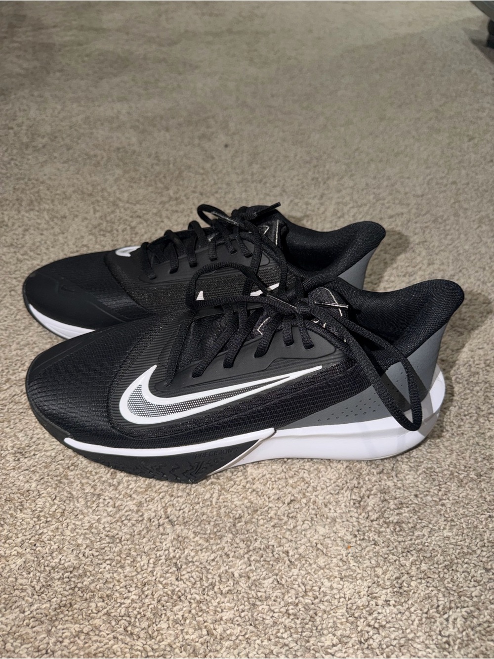 Nike Women’s Black and Gray Basketball Shoes